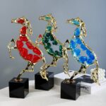 Craft Decorations Crystal Horse Ornament