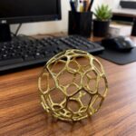 Crystal Balls Electroplated Hollow Ornament