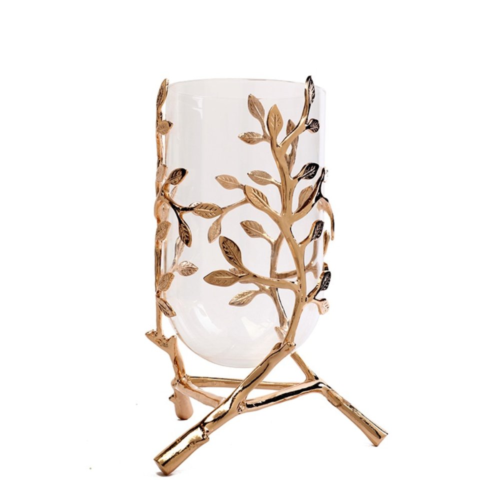 Vases Artificial and dried flower ornaments for American-style dining tables